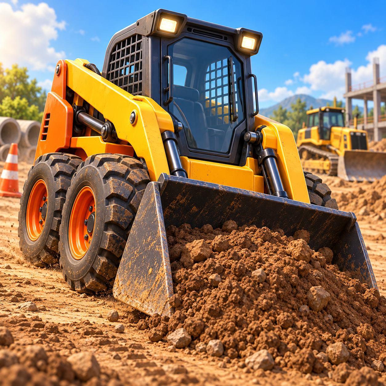 Skidsteer Mania artwork